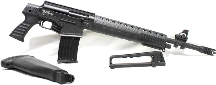 IVER JOHNSON STRYKER 12GA. 3" - 20" AR-STYLE 5-SHOT BLK SYN - Image 4